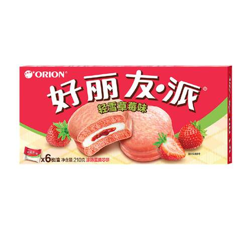夹心巧克力派好丽友蛋糕
