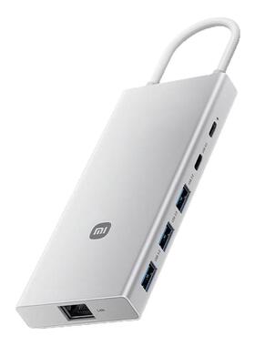 小米Type-C十合一扩展坞分线器多功能转接器转接头拓展坞千兆网口