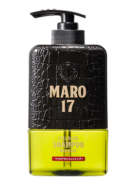 摩隆maro17舒爽男士洗发水防断发洗发水350ml舒爽型