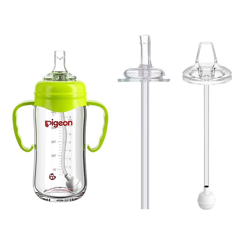 贝亲直饮吸管奶瓶配件直吸奶嘴