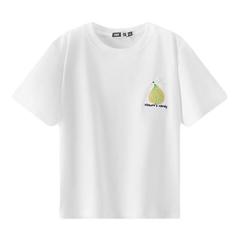 森马凉感抑菌吸湿速干短袖T恤女