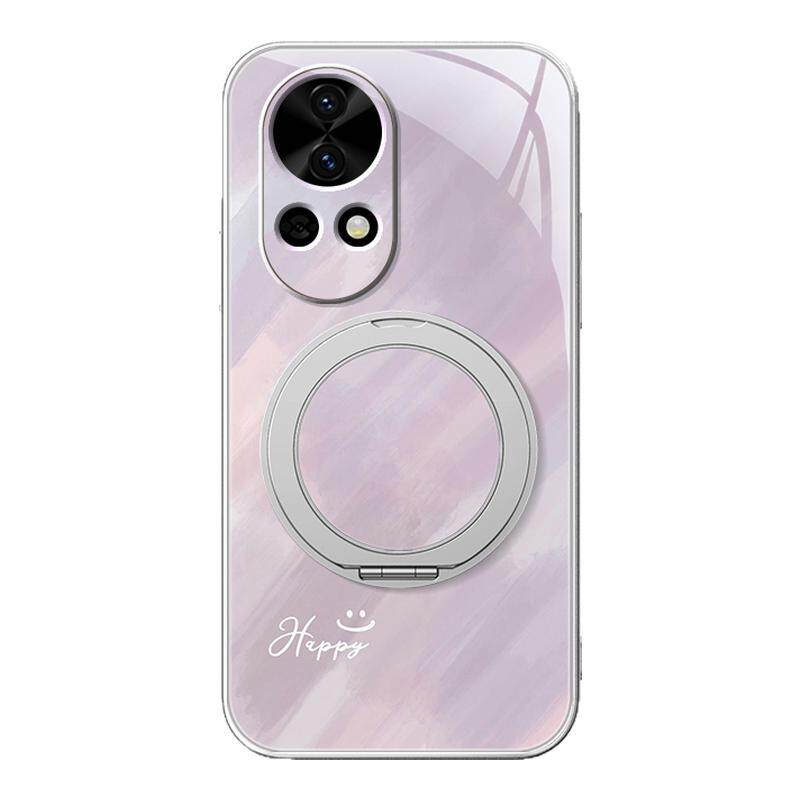 适用华为nova14pro手机壳nova13/nova12ultra渐变色11/10/9se新款nova8活力版磁吸支架旋转女款卡通磨砂防摔图片