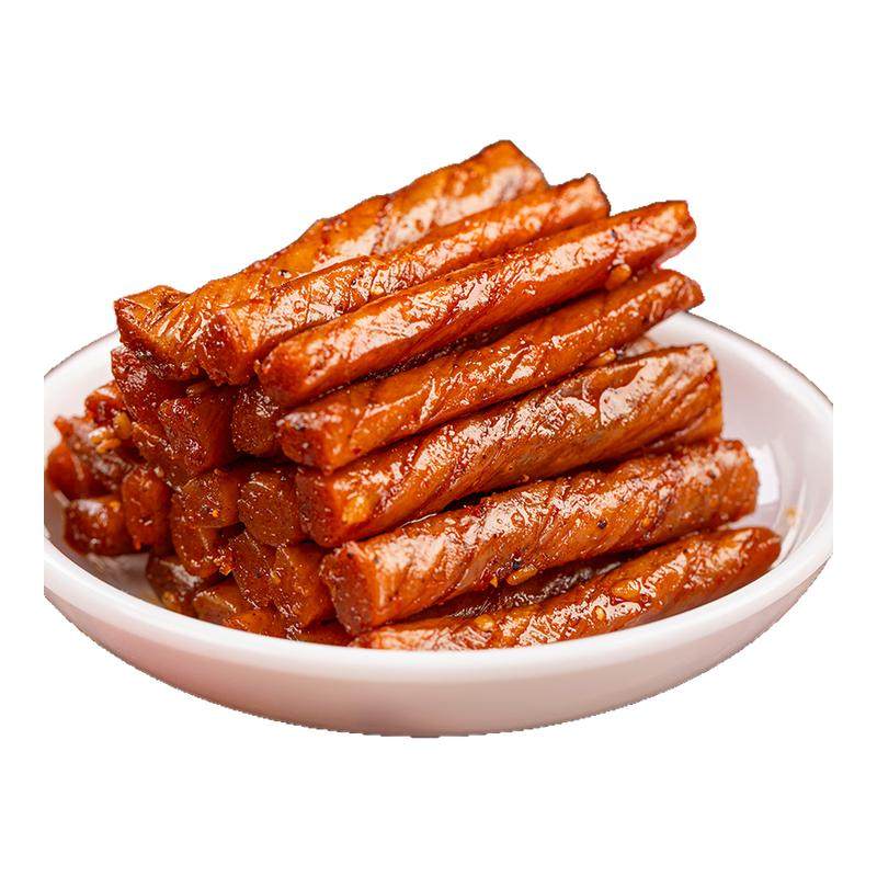 周长江小豆条辣条小零食豆皮豆卷豆筋豆干食品小吃包装豆制品麻辣