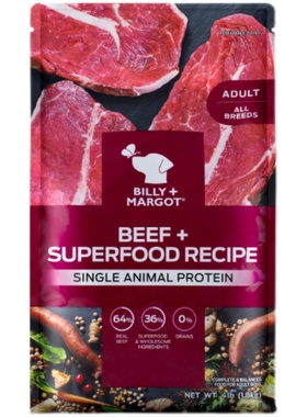 【渠道】比利玛格狗粮牛肉鱼肉袋鼠肉成犬老年犬1.8/9kg澳洲进口