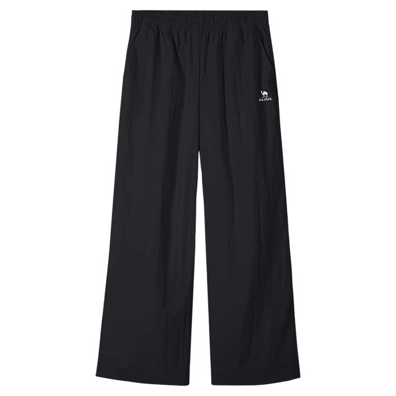 骆驼休闲运动裤女冰感防晒2026夏季新款速干透气直筒垂坠感裤子