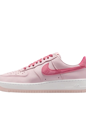 耐克女鞋26新款粉色AF1空军一号情人节限定运动板鞋 IO8755-600