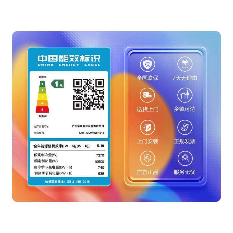 ���ڲ�����KFR-72LW/N8HE1�� ����˫�����3ƥ��ʽ��� 4499.2Ԫ(������)