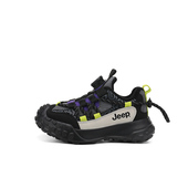 Jeep儿童运动鞋 轻便中大童女童跑步鞋 秋冬新款 加绒二棉男童老爹鞋