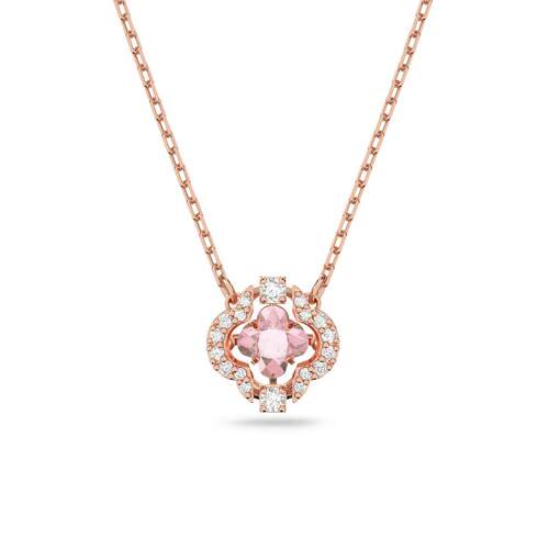 【自营】Swarovski/施华洛世奇跳动的心四叶草造型女项链钻石小众
