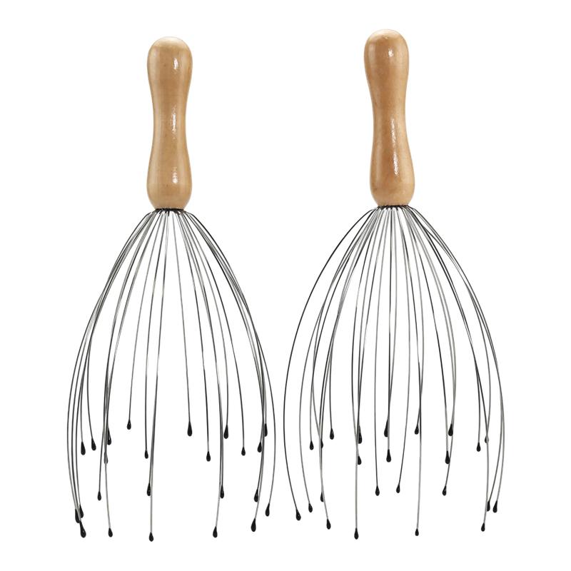 八爪鱼头部按摩爪头疗按头挠头器