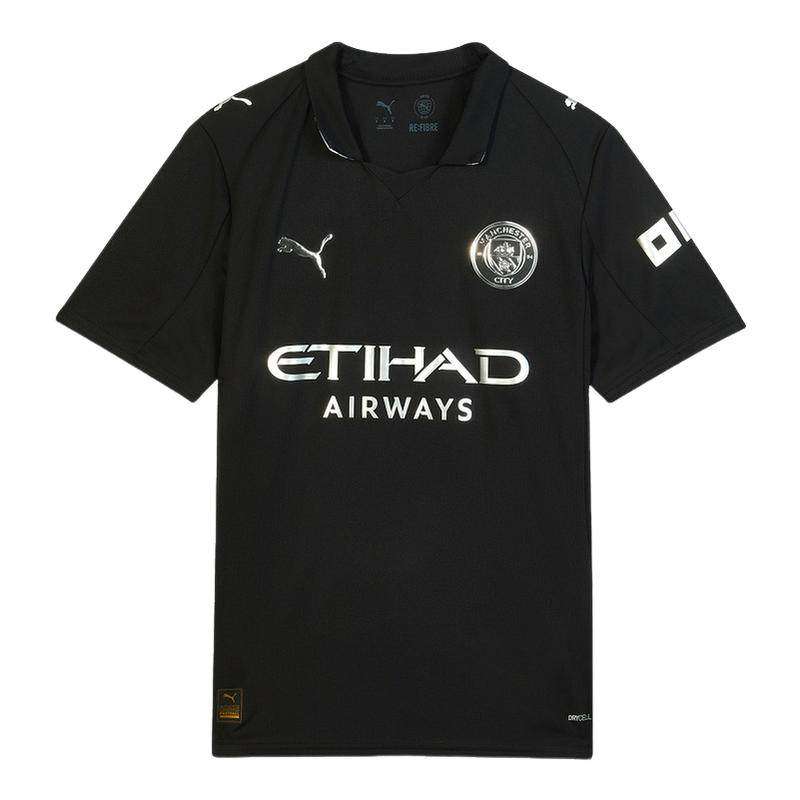 PUMA彪马曼城吸湿速干客场球迷版球衣短袖T恤男子运动上衣 78