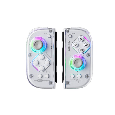 AOLION澳加狮J20 PRO骑士适用Switch手柄JoyCon分体手柄NS2代左右手柄HD震动宏编程宝可梦ZA无线蓝牙oled配件