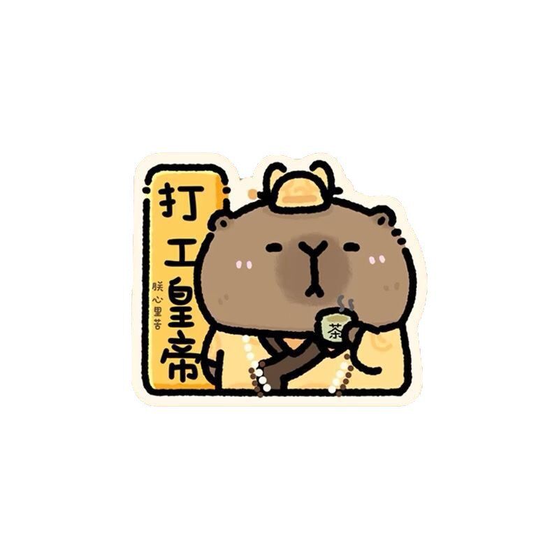 卡皮巴拉卡通鼠标垫异形橡胶垫创意个性办公游戏桌垫学生键盘托