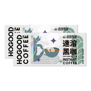 百补13.9！后谷速溶美式纯黑咖啡20袋