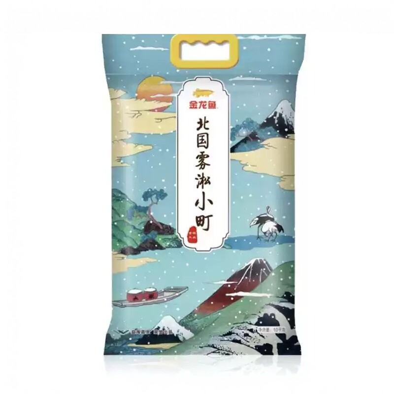 金龙鱼北国雾淞小町10kg东北珍珠大米家庭用寿司饭团餐厅团购新米
