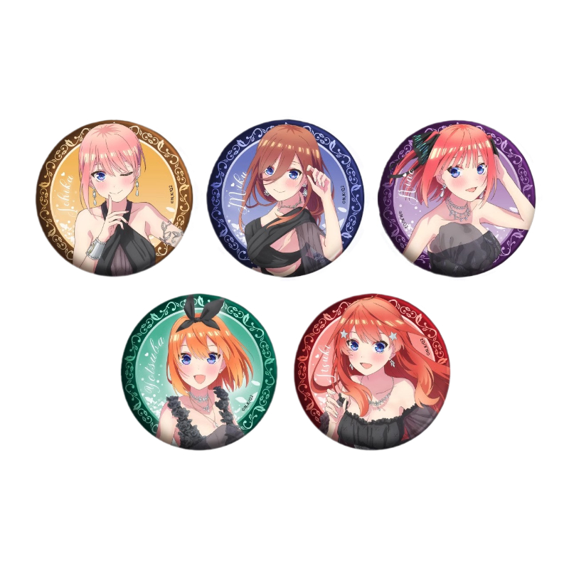 漫库正版五等分的花嫁黑纱徽章