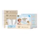 可心柔纸巾婴儿专用云柔巾宝宝乳霜纸乳木果柔纸巾100抽12包抽纸