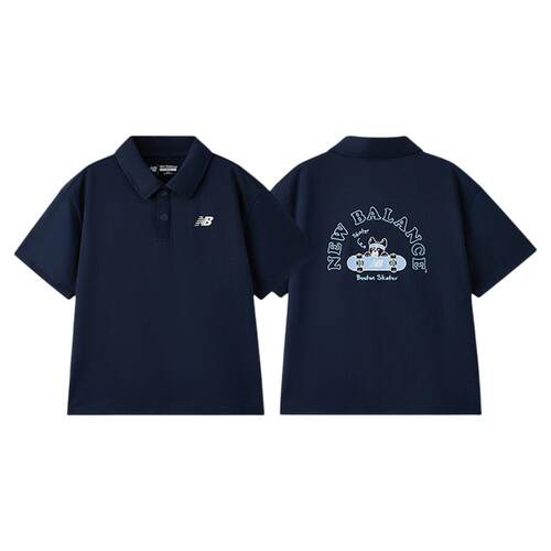 【凉感】New Balance nb童装男女童26年夏季新款POLO衫ND7FG62073