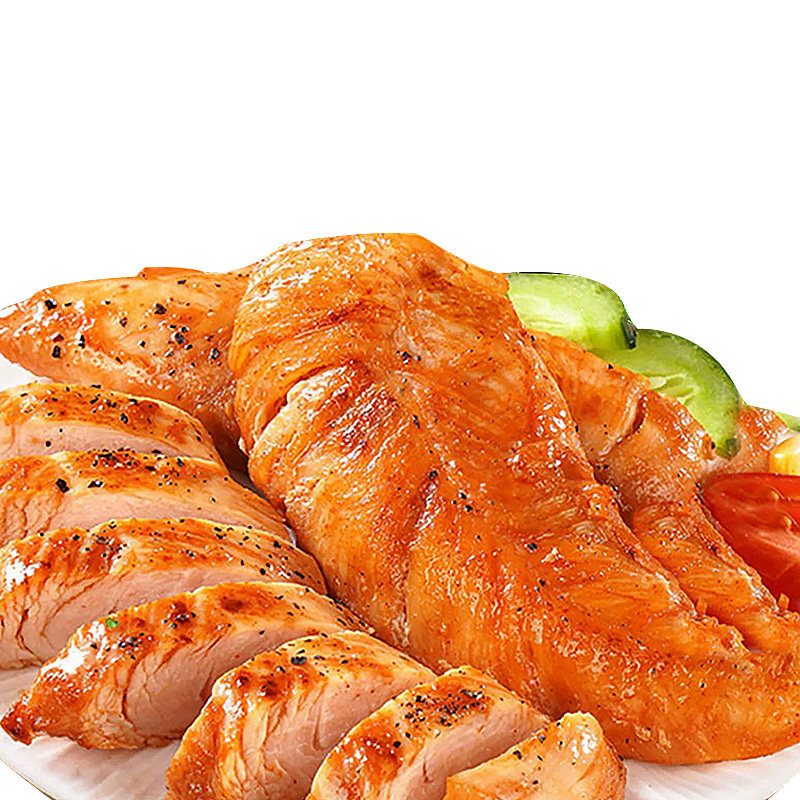 鸡胸肉开袋即食健身代餐主食减0低脂肪肥卡夜宵零食品官方旗舰店