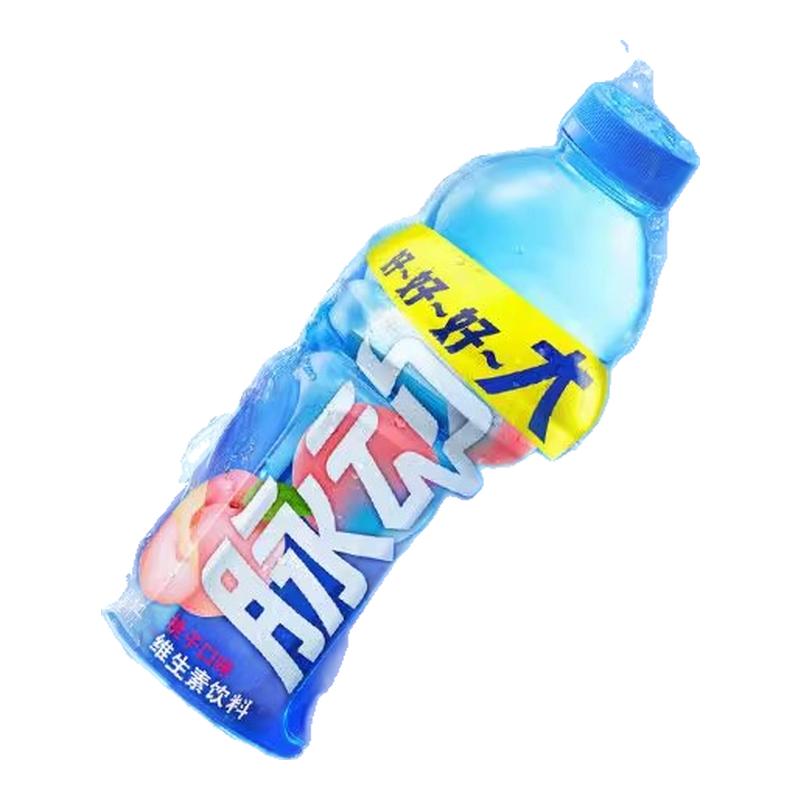 脉动1L*8瓶装青柠桃子达能大瓶装维生素饮料清爽解渴能量功能饮料