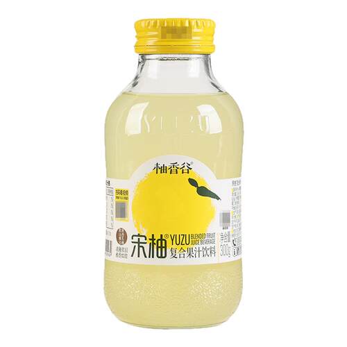 柚香谷宋柚300ml玻璃瓶复合饮料
