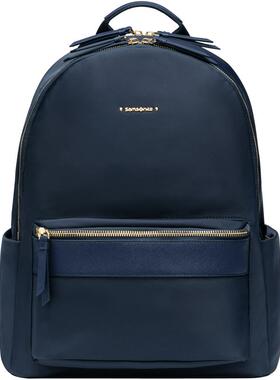 Samsonite新秀丽双肩背包女款旅行包大学生书包短途外出电脑包TQ4