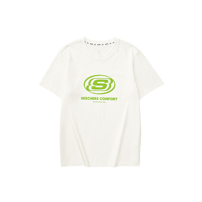 成毅同款丨斯凯奇T恤圆领短袖男女同款T恤时尚百搭运动休闲衫