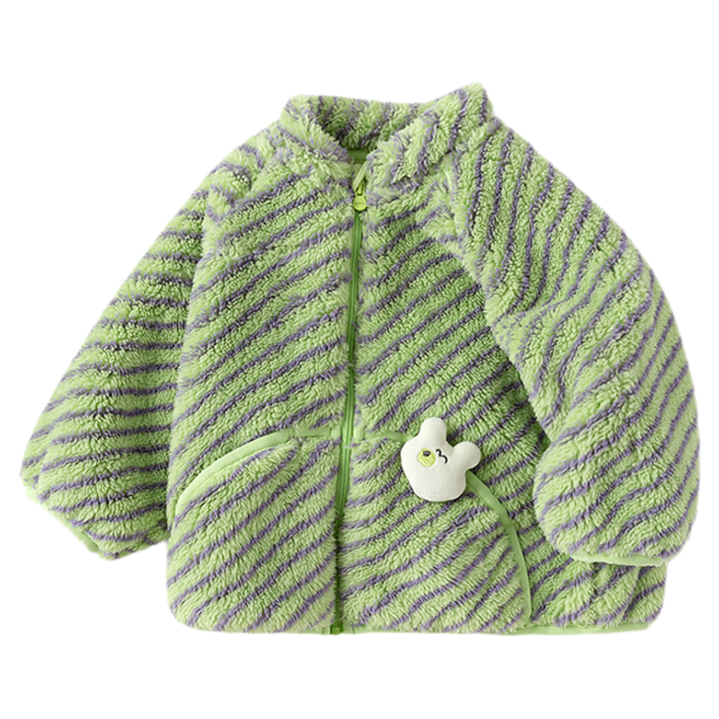 巴拉巴拉儿童外套珊瑚绒保暖加厚