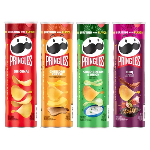 美国进口品客薯片美版大罐装