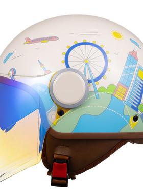 野马电动车头盔四季摩托车女冬季保暖全盔2025新款3C认证安全帽