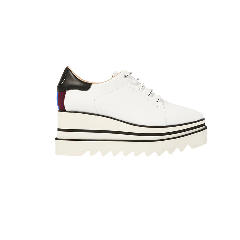 [SNEAKELYSE]  Stella McCartney系带松糕鞋休闲厚底鞋女