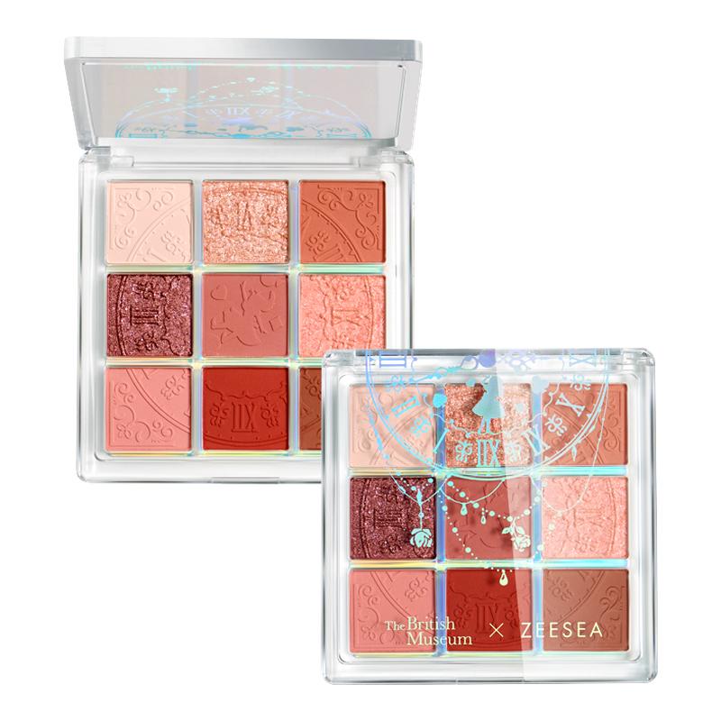 ZEESEA滋色9色珠光大地色眼影