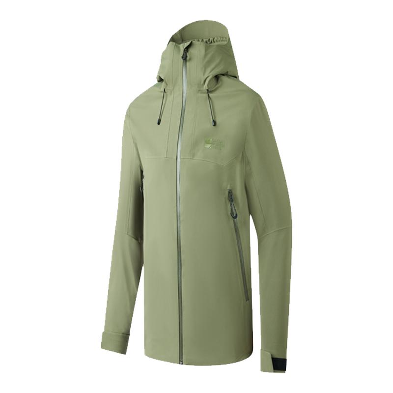 中国乔丹山神硬壳户外冲锋衣男女防暴雨级登山服运动露营防风外套