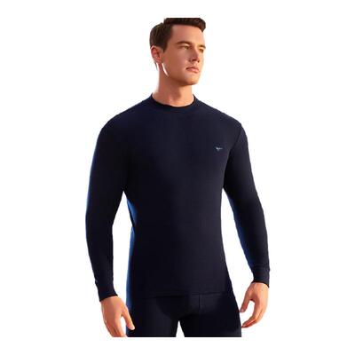 七匹狼男士保暖内衣中高领套装