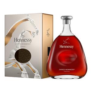 【百亿补贴】轩尼诗詹姆士马年限量版礼盒700ml干邑白兰地洋酒