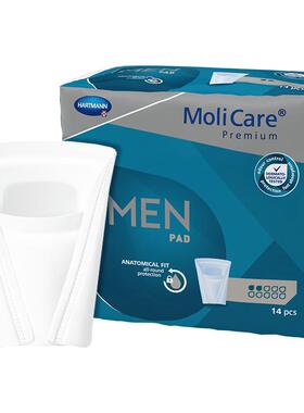 妙力安加适德国进口男士漏尿专用卫生巾吸水巾男用尿套防漏尿垫