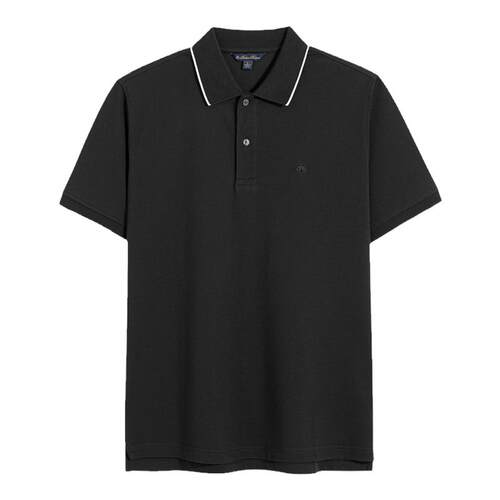 布克兄弟男士滚边polo衫