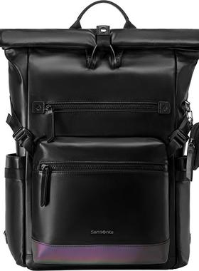 新年礼物 新秀丽轻质双肩包男高端商务旅行背包大容量电脑包包TM3