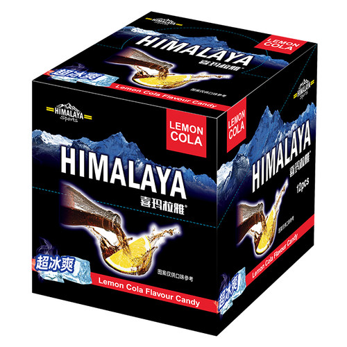 【新品】大马碧富薄荷糖咸柠可乐味提神润喉himalaya清新口气糖果