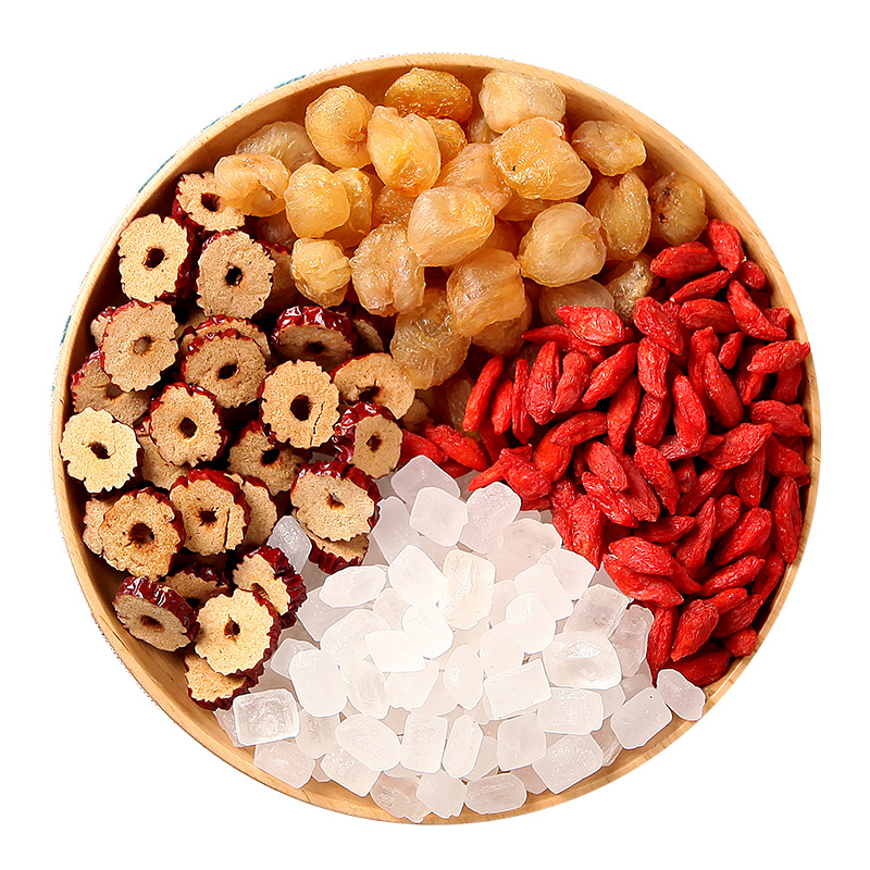 红枣桂圆枸杞组合调理水果茶