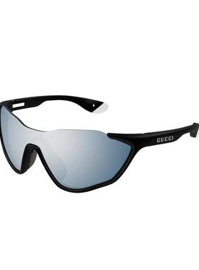 开云眼镜 古驰GUCCI男女同款骑行一体式防晒太阳镜墨镜GG2018S