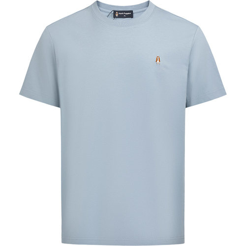 暇步士柔软顺滑基础短袖T恤