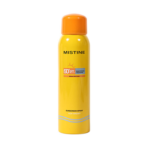 Mistine蜜丝婷防晒喷雾霜清爽美白面部全身通用防紫外线官方正品