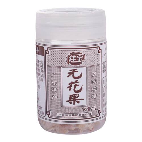 广东潮汕特产佳宝休闲瓶装无花果