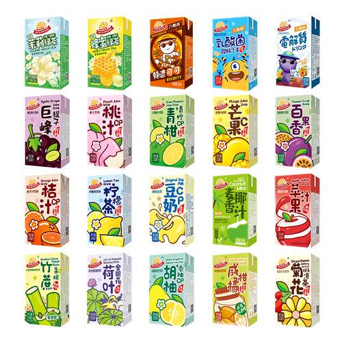 阳光先生果汁饮料混合8口味250ml