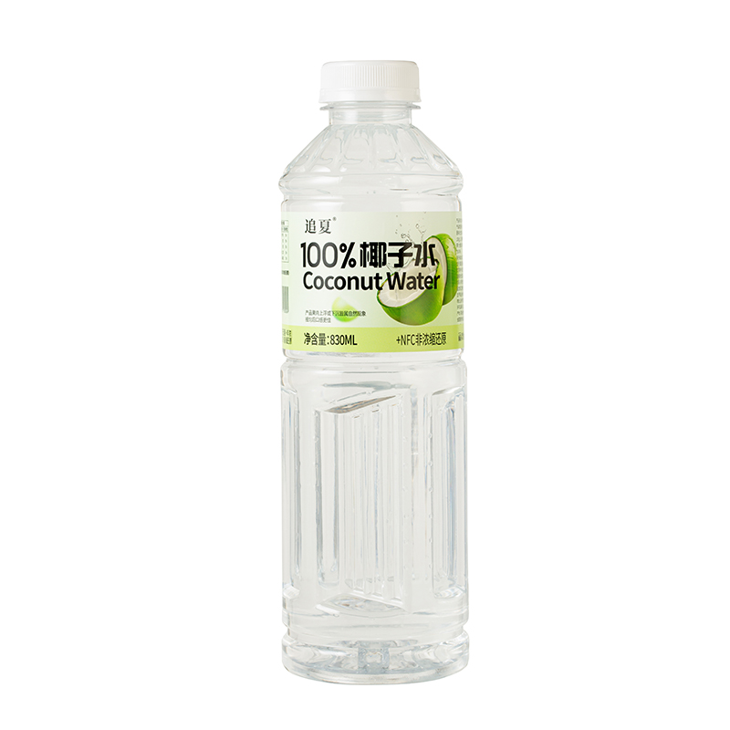 【破损管赔】100%椰子水830ml/瓶装无菌冷罐清爽解渴饮品