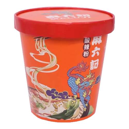 麻六记酸辣粉256g桶装方便冲泡
