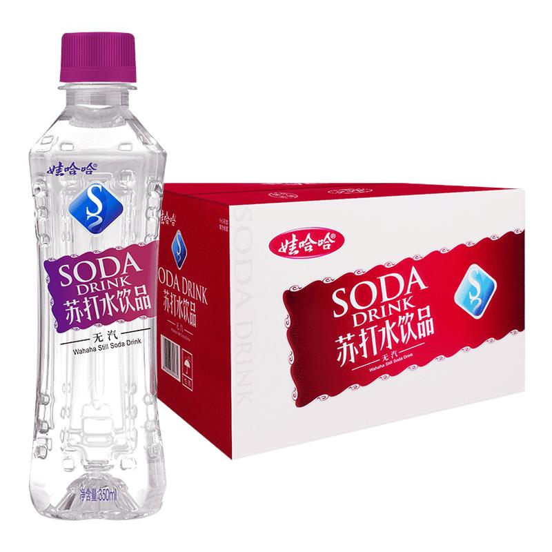 娃哈哈无汽苏打水350ml*12瓶