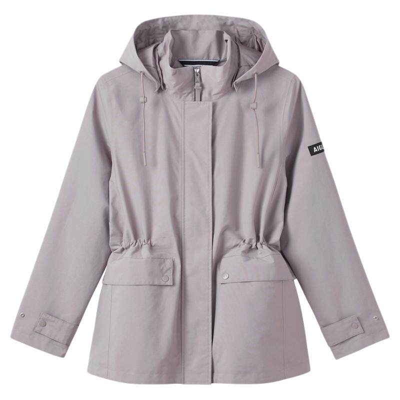 AIGLE艾高女士外套GORE-TEX冲锋衣功能面料防风透汽防水夹克上衣