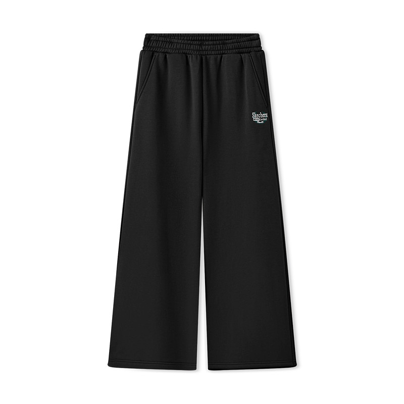 斯凯奇抓绒红外线保暖女针织长裤休闲运动裤阔腿裤复古柔软亲肤,运动服/休闲服装,运动长裤,淘宝优惠券,粉丝福利购,淘宝优惠卷